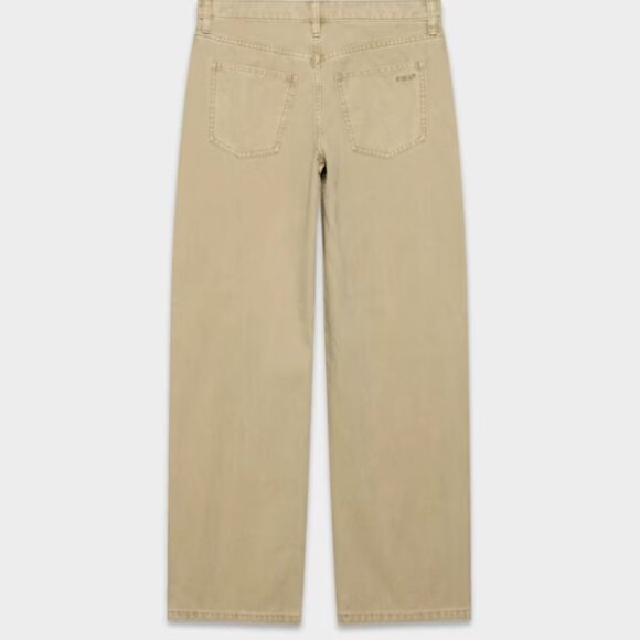 Artizia Low-rise cotton canvas carpenter pants - Picture 2 of 8